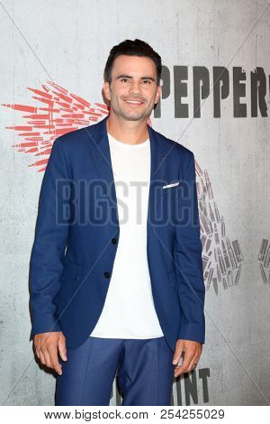 LOS ANGELES - AUG 17:  Juan Pablo Raba at the Photo Call For STX Films' 