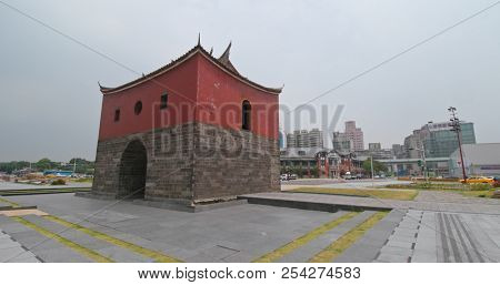Taipei city, Taiwan, 27 May 2018:- Taipei city norther gate