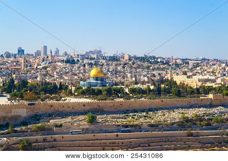 Haube des Felsens in Jerusalem