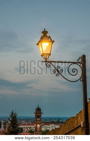 Saluzzo Is A Town And Former Principality In The Province Of Cuneo, Piedmont Region, Italy.