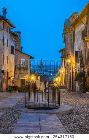 Saluzzo Is A Town And Former Principality In The Province Of Cuneo, Piedmont Region, Italy.