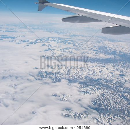 Montagnes d'avion