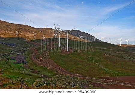 Modern Wind Power Ecologic Landscape