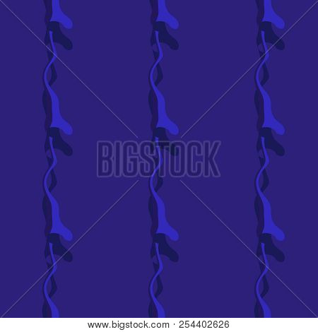 Seamless Pattern Background Of Multicolored Lines With Scribbler.