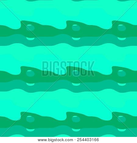 Seamless Pattern Background Of Multicolored Lines With Scribbler.
