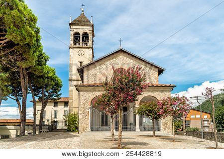 Parish Church Of The Gervasio And Protasio In The City Of San Fermo Della Battaglia, Province Of Com