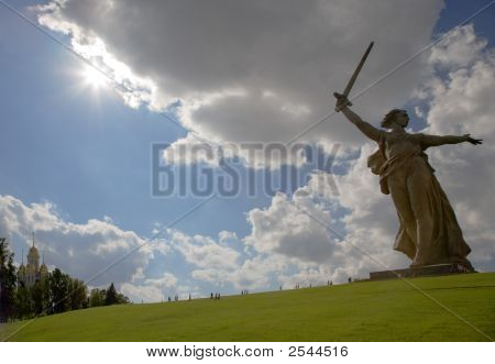 Memorial Of The Second World War In Volgograd