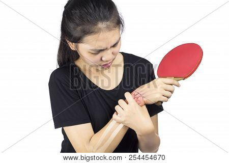 Wrist Bones Injury White Background Wrist Pain
