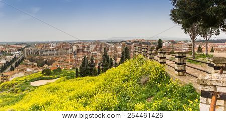 Viewing Platform And Cityscape Of Tudela, Spain