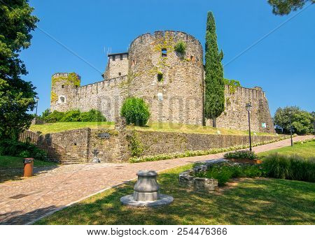 Scenic View Of Historic Castle In Gorizia, Italy