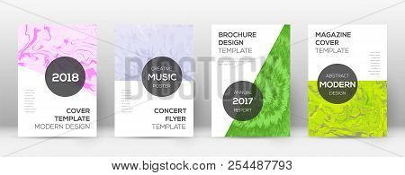 Abstract Cover. Resplendent Design Template. Suminagashi Marble Modern Poster. Resplendent Trendy Ab
