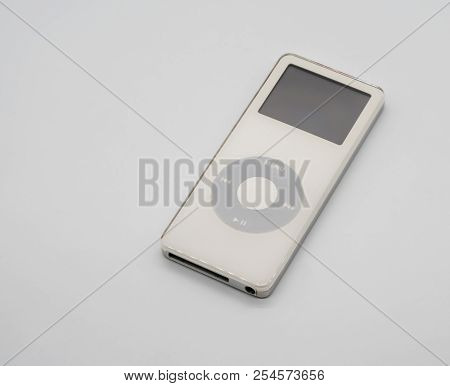 Apple Ipod Music Player. Bangkok, Thailand - Aug 21, 2018: Ipod Nano 2005