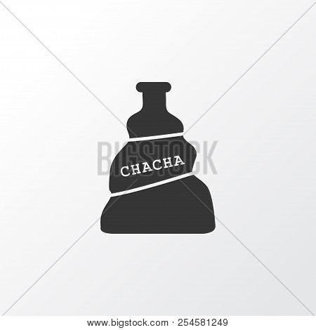 Chacha Icon Symbol. Premium Quality Isolated Tequila Element In Trendy Style.