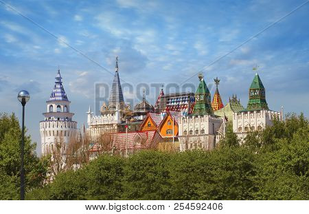The Izmailovskiy Kremlin - A Unique Monument In Moscow, The Historic Traditional Russian Architectur