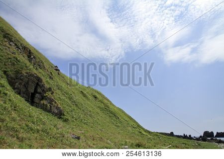 Coastal Terrace At Cape Nyudozaki, Oga, Akita, Japan