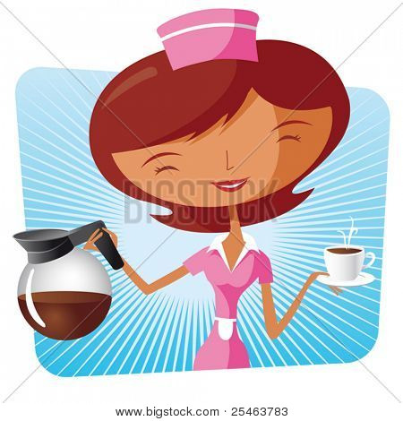 cameriera di caffè