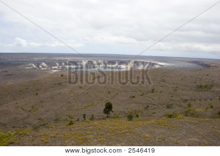 Hawaii Volcano Crater