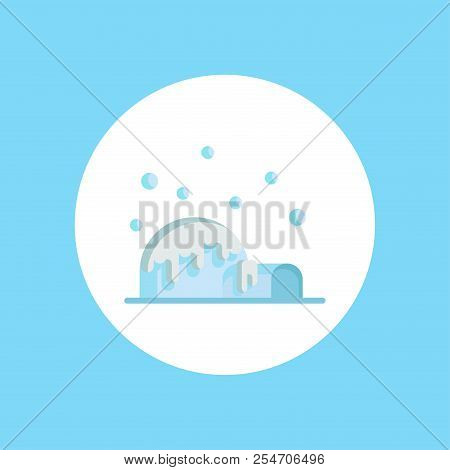 Igloo Line Icon, Outline Vector Sign, Linear Style Pictogram Isolated On White. Ice House Symbol, Lo