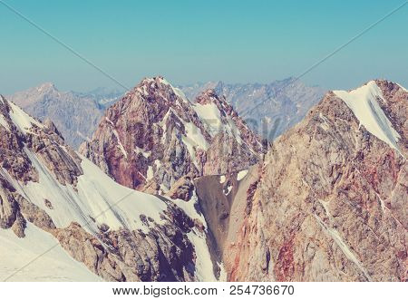 Beautiful landscape of Fann Mountains, Tajikistan