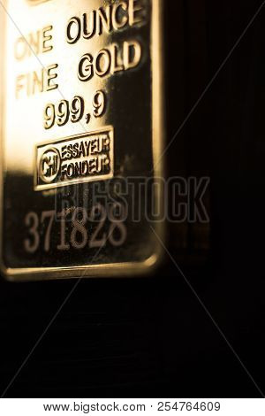 Gold Bullion Ingot 999.9 Bar