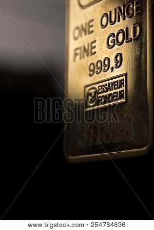 Gold Bullion Ingot 999.9 Bar