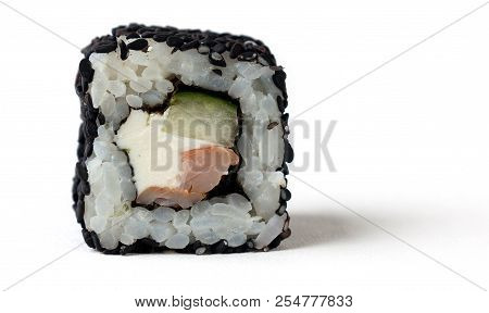 A Roll With Some Cream Cheese, Japanese Omelet, Algae Nuri