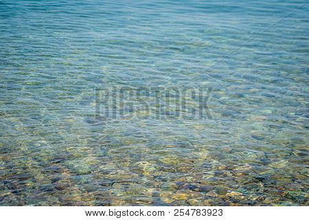 Tibouda Island And Waves And Rocks