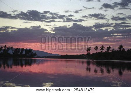 Mexico Colima Manzanillo Beach Landscape