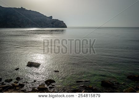 Jebha Mers Dar Beach And Waves And Rocks