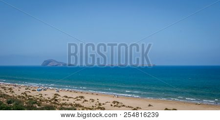 Saaidia Beach And Waves And Rocks