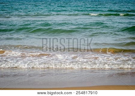 Saaidia Beach And Waves And Rocks
