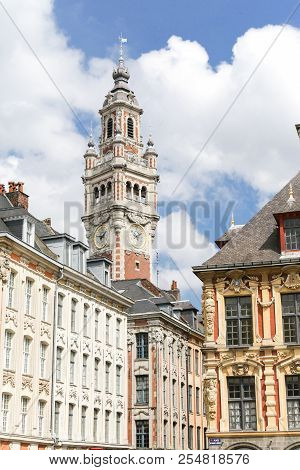 The Grand Place Of Lille In France
