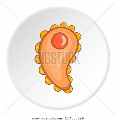 Epithelial Cell Icon. Cartoon Illustration Of Epithelial Cell Icon For Web