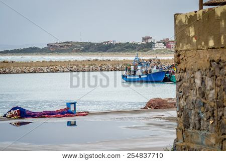 Boat On Saaidia Harbor