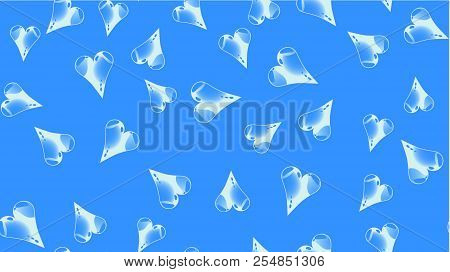 Texture Pattern Seamless From Blue Glass Shimmering Beautiful Loving Tender Bright Motley Multicolor