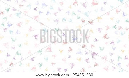 Texture Pattern Seamless From Cheerful Iridescent Beautiful Amorous Gentle Bright Motley Multicolore