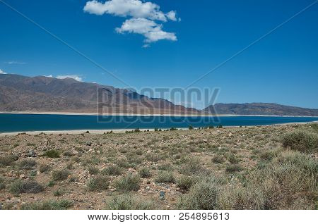 Orto-tokoy Reservoire, Kyrgyzstan, Central Asia , Located In Kochkor District Of Naryn Province