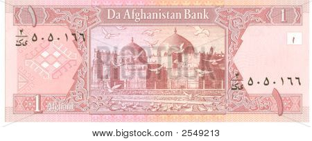 1 Afghání Bill z Afghánistánu