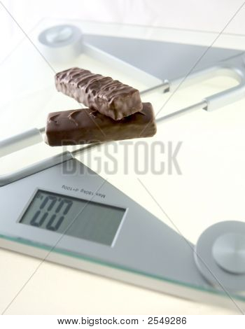 Barra di cioccolato dieta