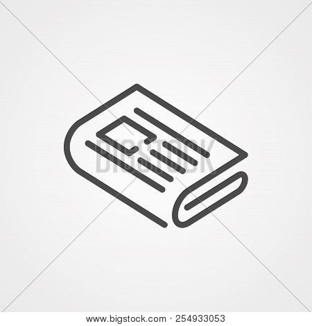 Newspaper Icon. Element Of Web Icons For Mobile Concept And Web Apps. Nolan Style Newspaper Icon Can