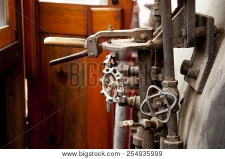 Detail Of The Inside Of A Train