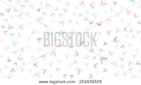 Texture Pattern Seamless From Cheerful Iridescent Beautiful Amorous Gentle Bright Motley Multicolore
