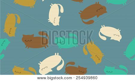 The Texture Is A Patternless Pattern With Lots Of Multicolored Silhouettes Of Abstract Thick Good Ki