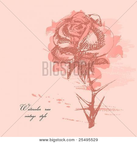 Sfondo rosa vintage