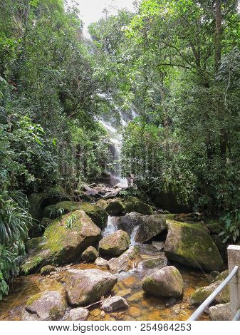 January 7, 2016, Itatiaia, Rio De Janeiro, Brazil, Rapids In The Middle Of The Forest In The Itatiai