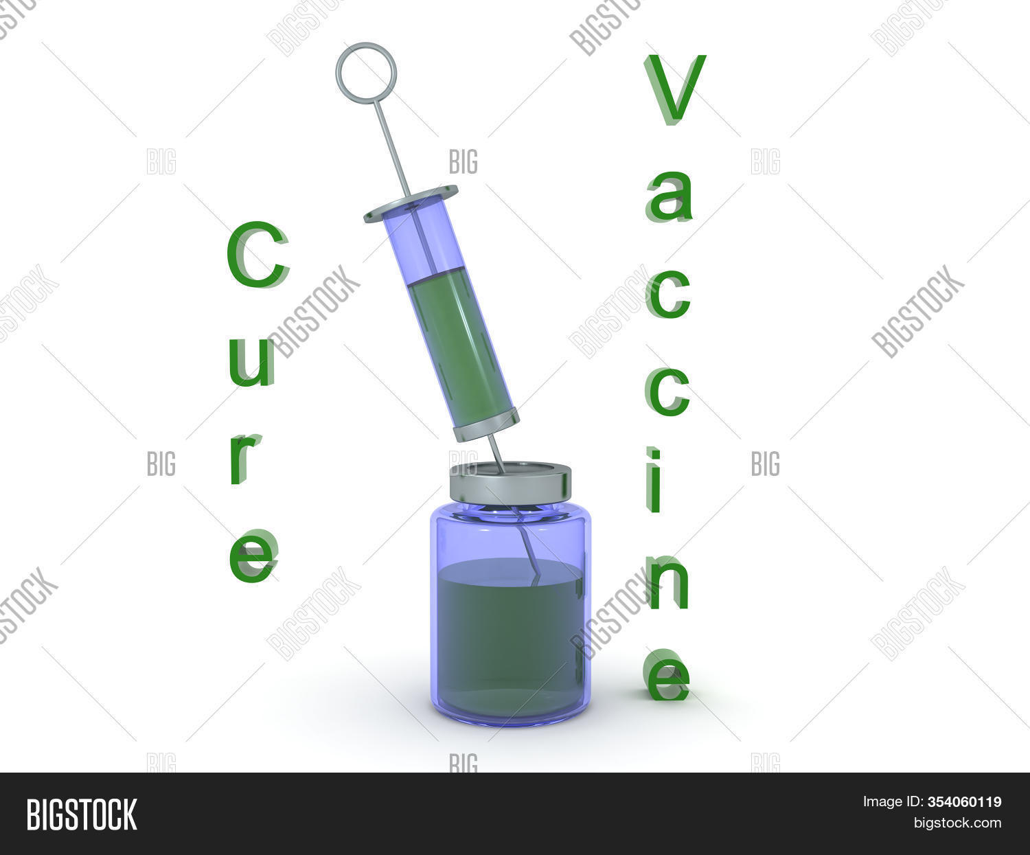 3d Rendering Syringe Image Photo Free Trial Bigstock