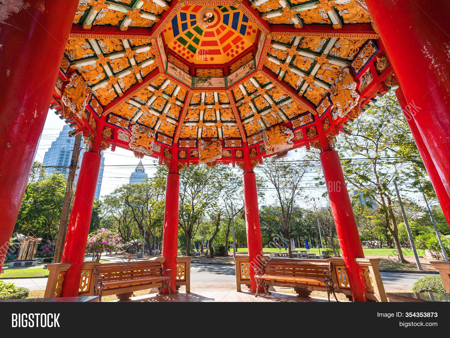 Chinesestyle Gazebo Image & Photo (Free Trial) Bigstock