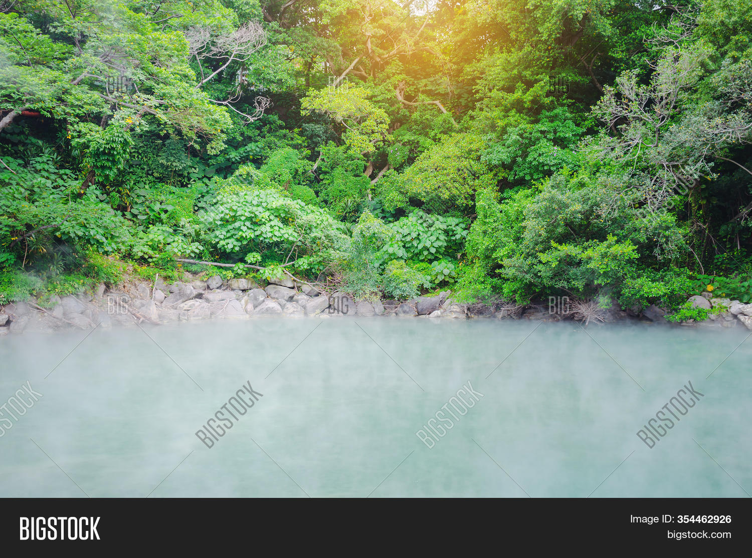 Jade-like Hot Spring Image & Photo (Free Trial) | Bigstock