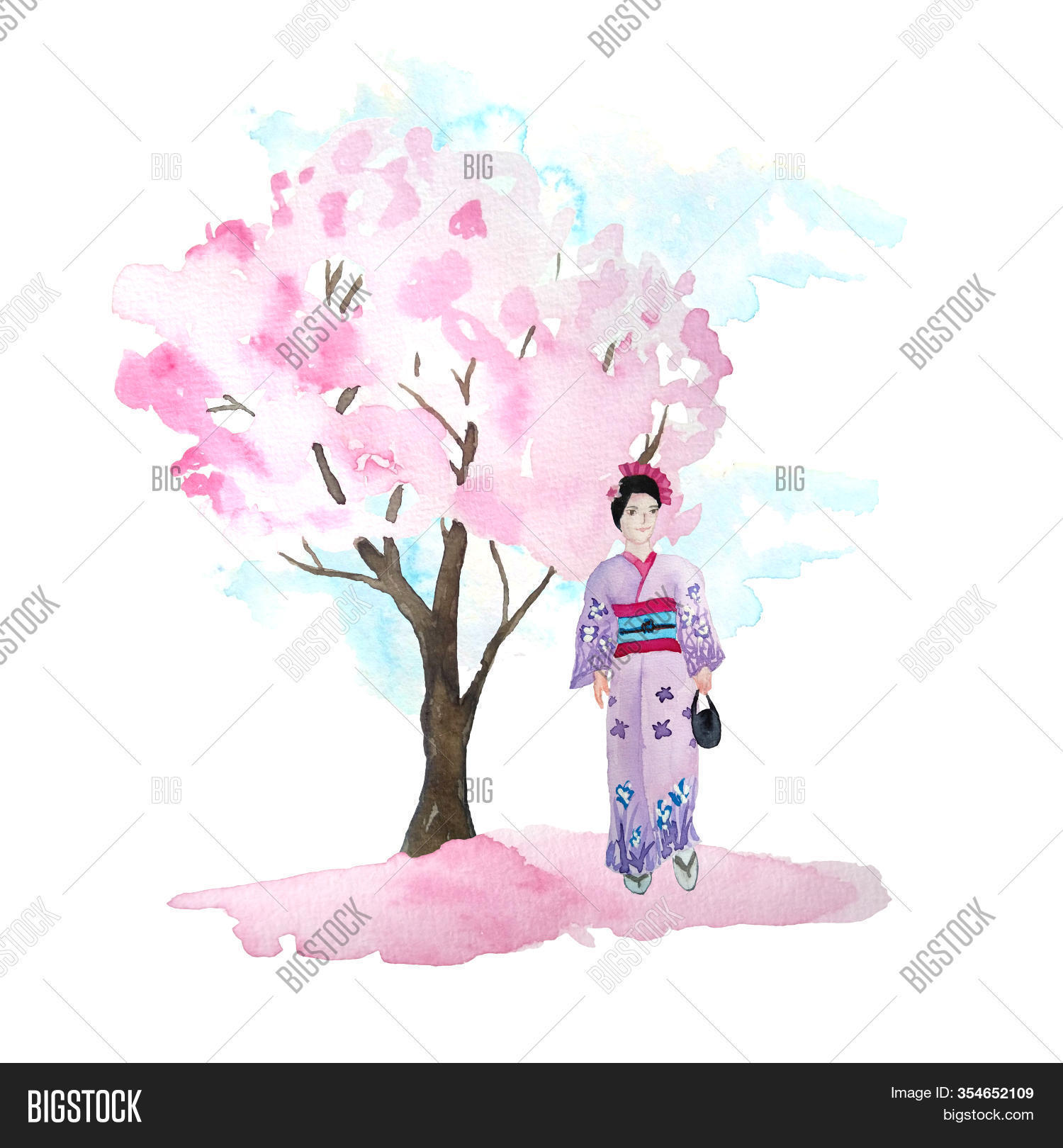 Watercolor Hand Drawn Image & Photo (Free Trial) | Bigstock
