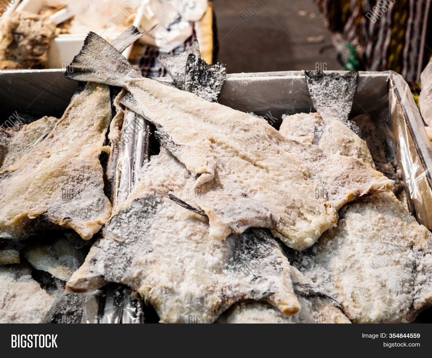 Bulk Salted Dried Cod Image & Photo (Free Trial) Bigstock